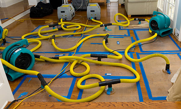 Professional Crawl Space Water Removal technician working in Breckenridge, MN